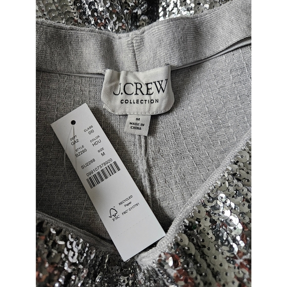 J.Crew Collection sequin mini short - Picture 9 of 15